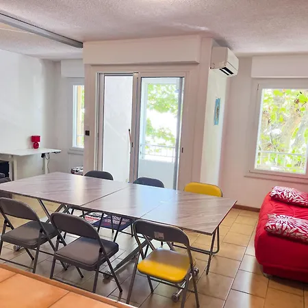 45m2 Centre Ile Rousse A 100m Vue Lägenhet *