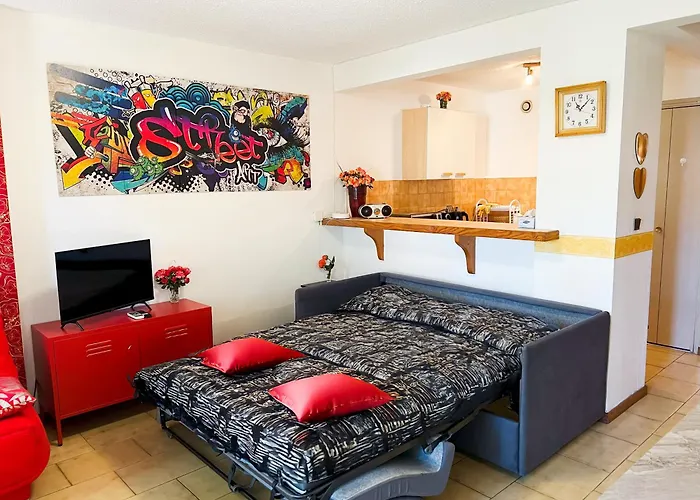 45m2 Centre Ile Rousse A 100m Vue 公寓